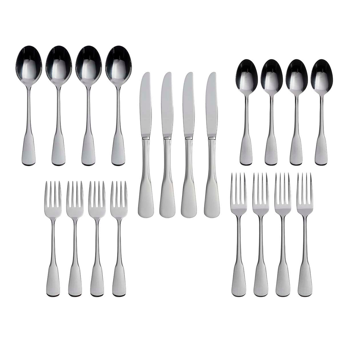 Colonial Boston 20 Piece Flatware Set