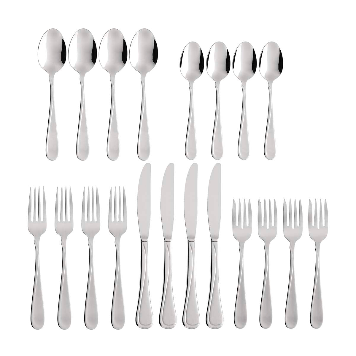 Flight 20 Piece Flatware Set