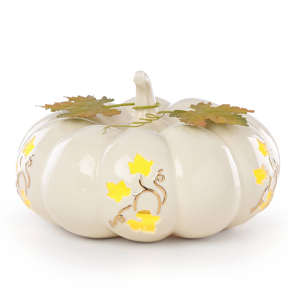 Pierced Lit Pumpkin Short