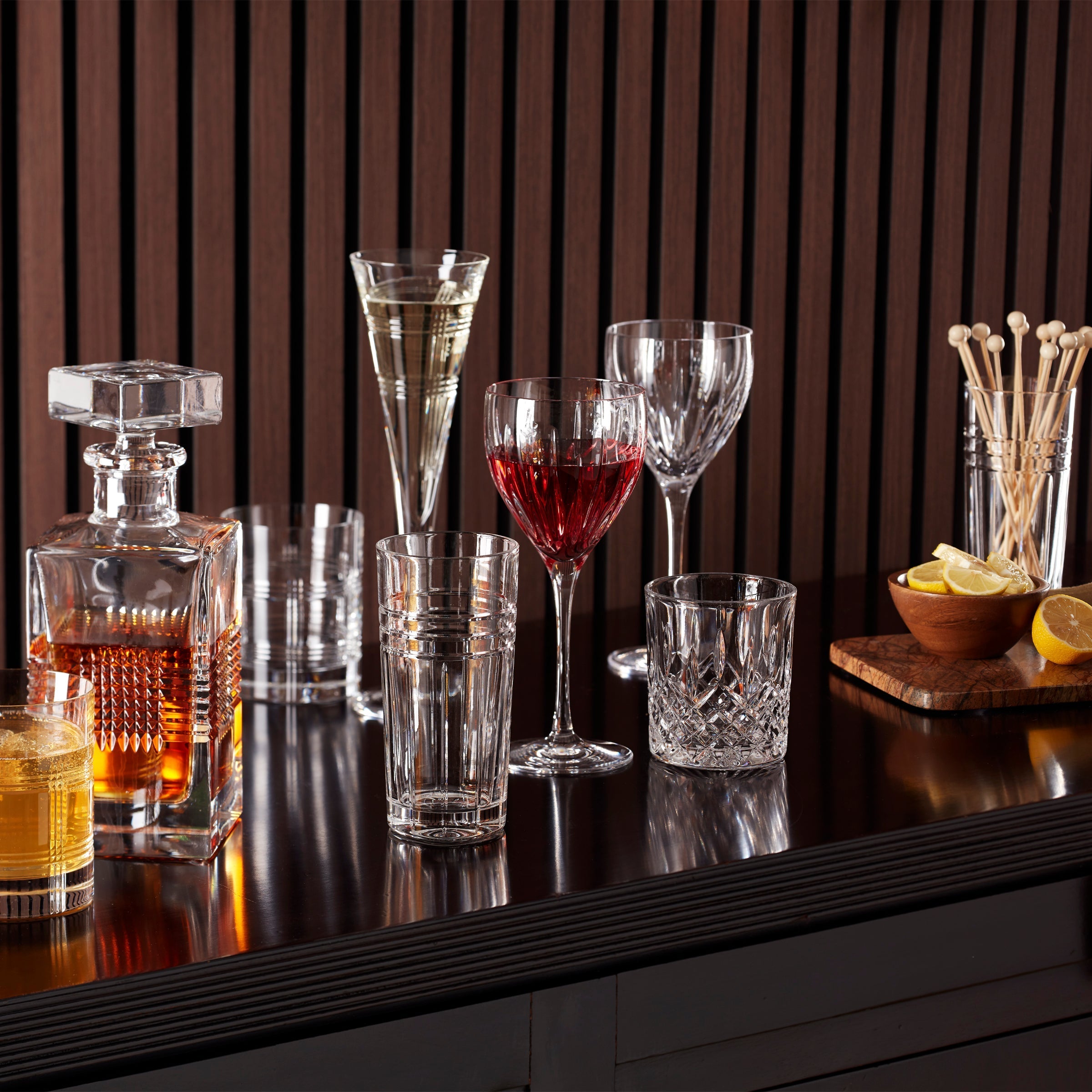 Tempo Crystal Highball Glasses - Set Of 4