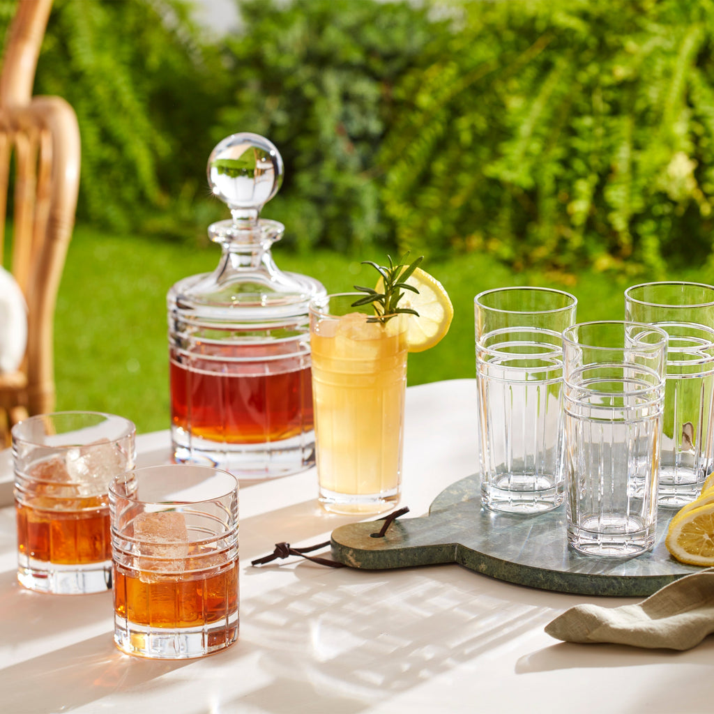 Tempo Crystal Highball Glasses - Set Of 4