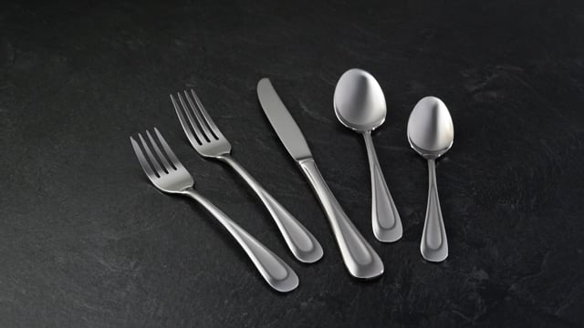 Satin Sand Dune Dinner Spoon - Set of 4