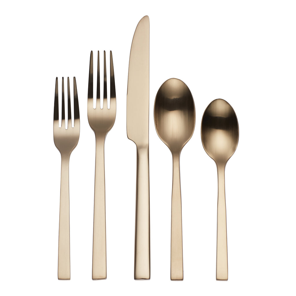 Chefs Table Champagne 20 Piece Flatware Set