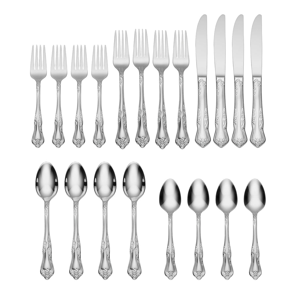 Azalea 20 Piece Flatware Set