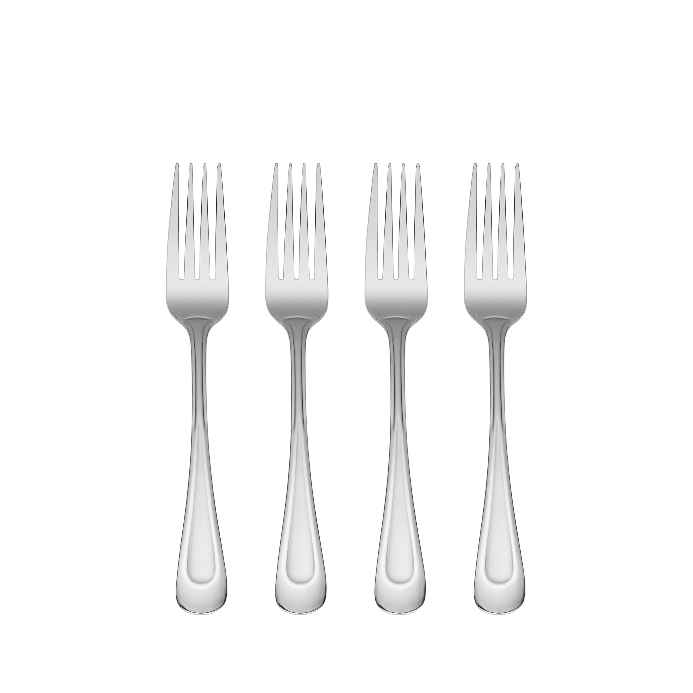 Satin Sand Dune Dinner Fork - Set of 4