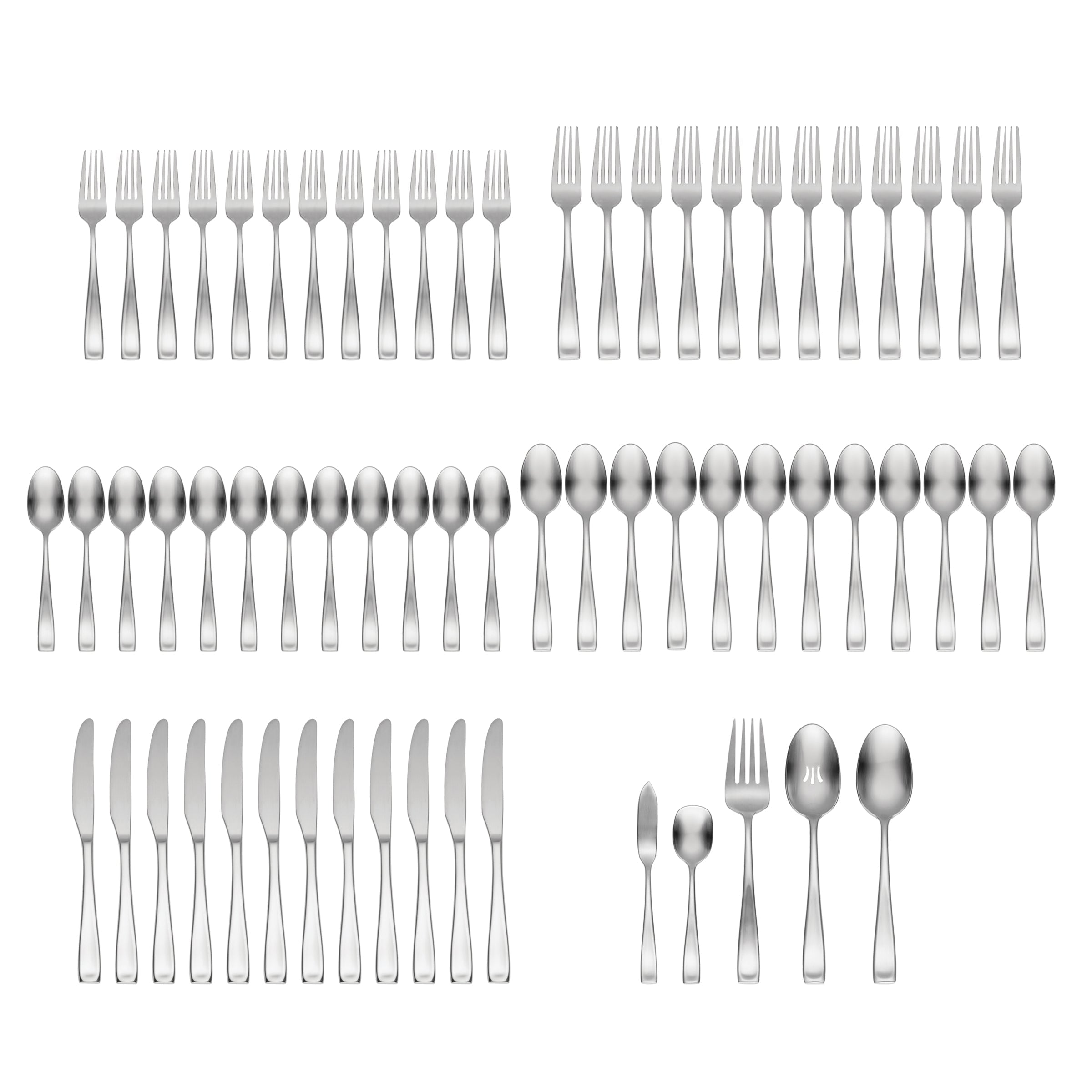 Moda Satin 65 Piece Flatware Set