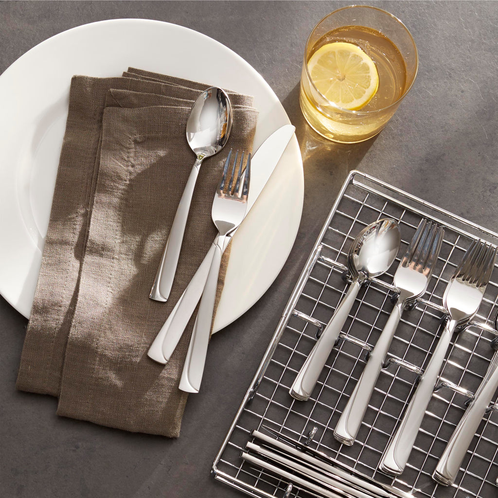 Madeline 51 Piece Flatware Set with Caddy