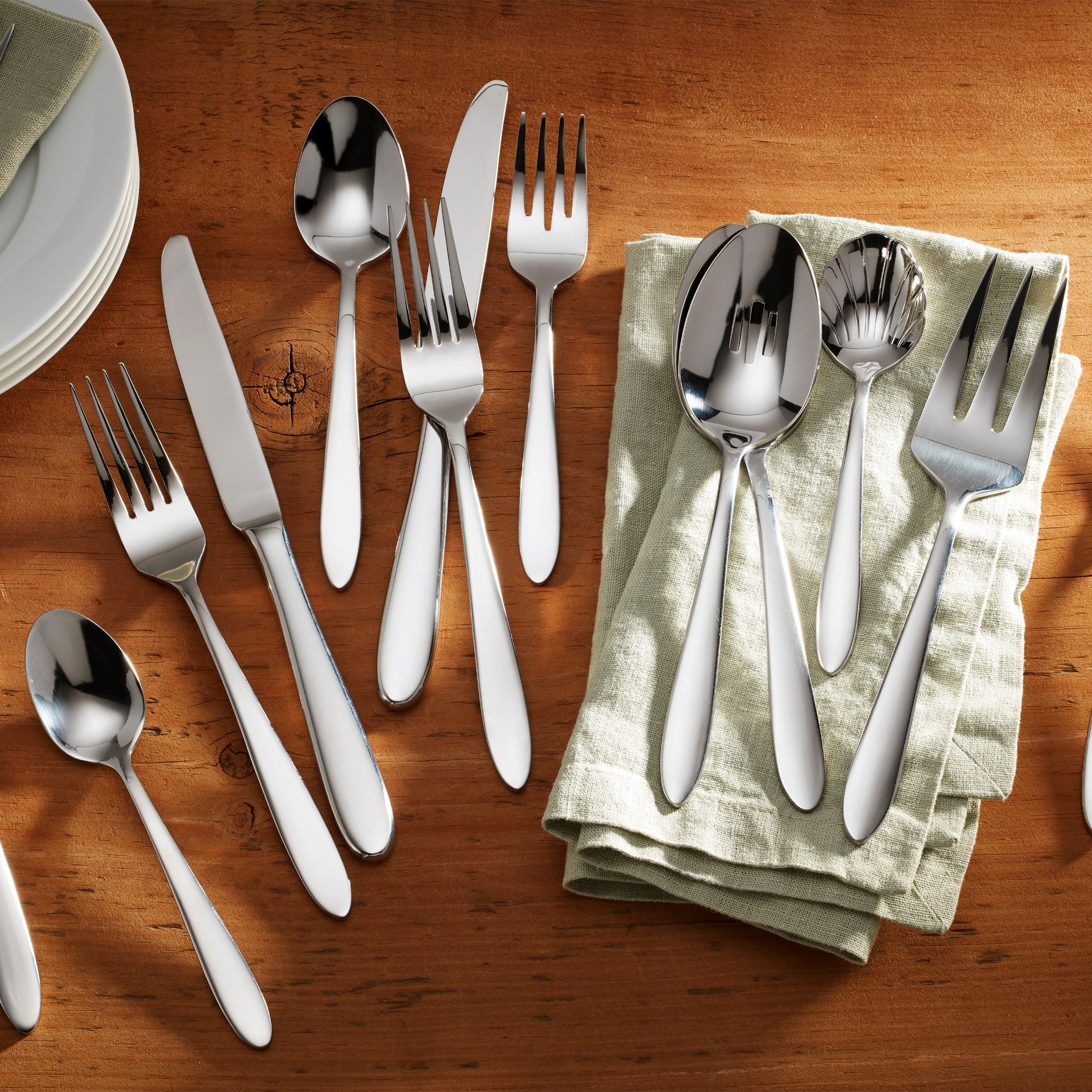 Mooncrest 45 Piece Flatware Set