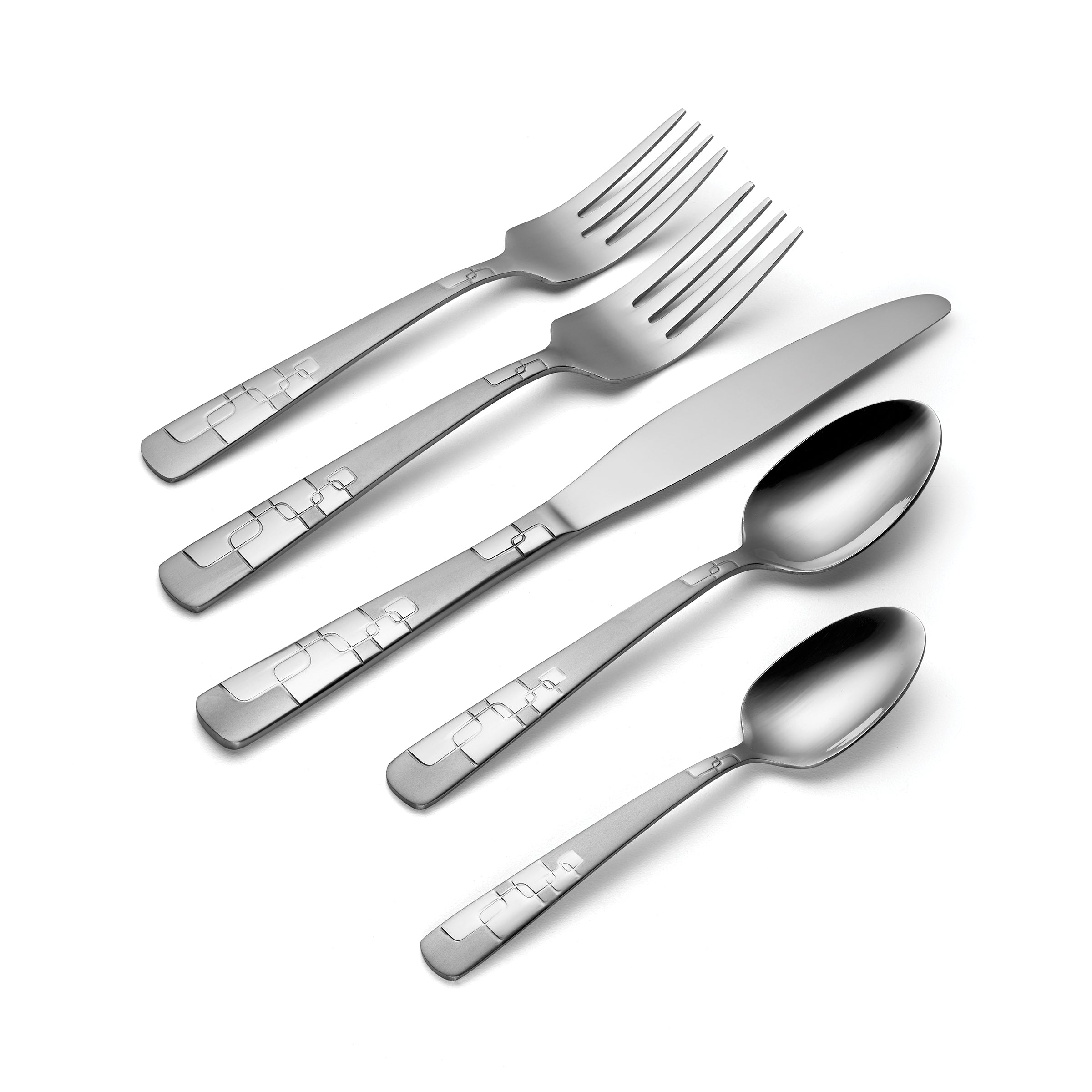 Quadratic 20 Piece Flatware Set