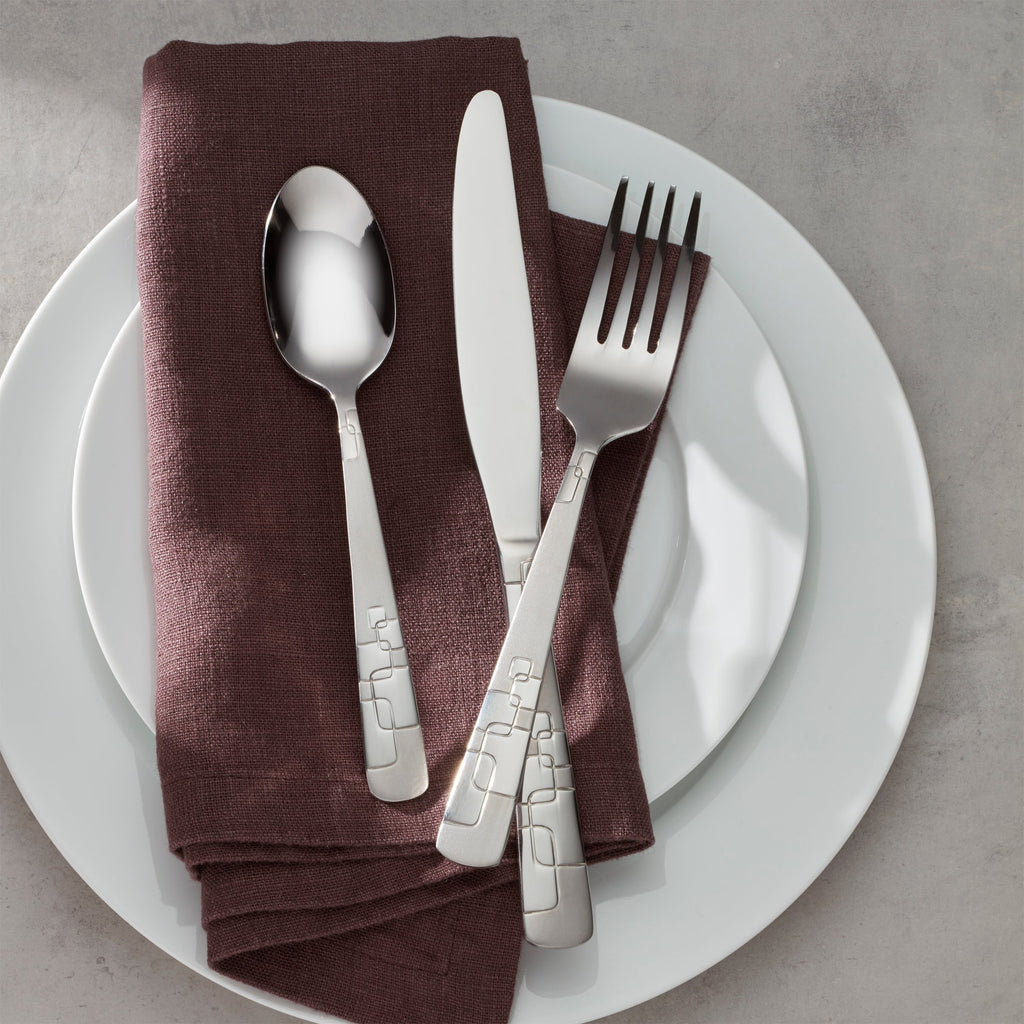 Quadratic 20 Piece Flatware Set
