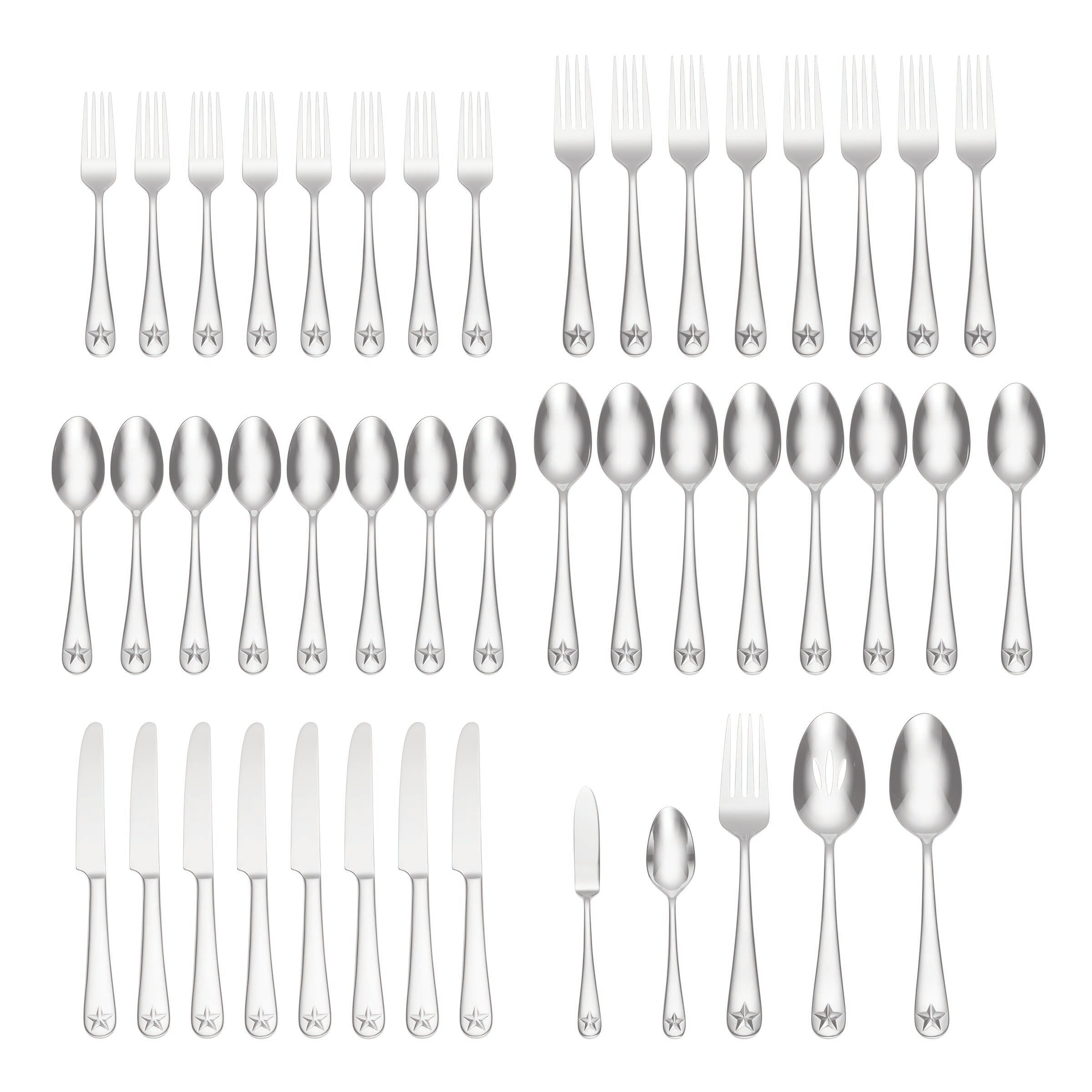 Tindra 45 Piece Flatware Set