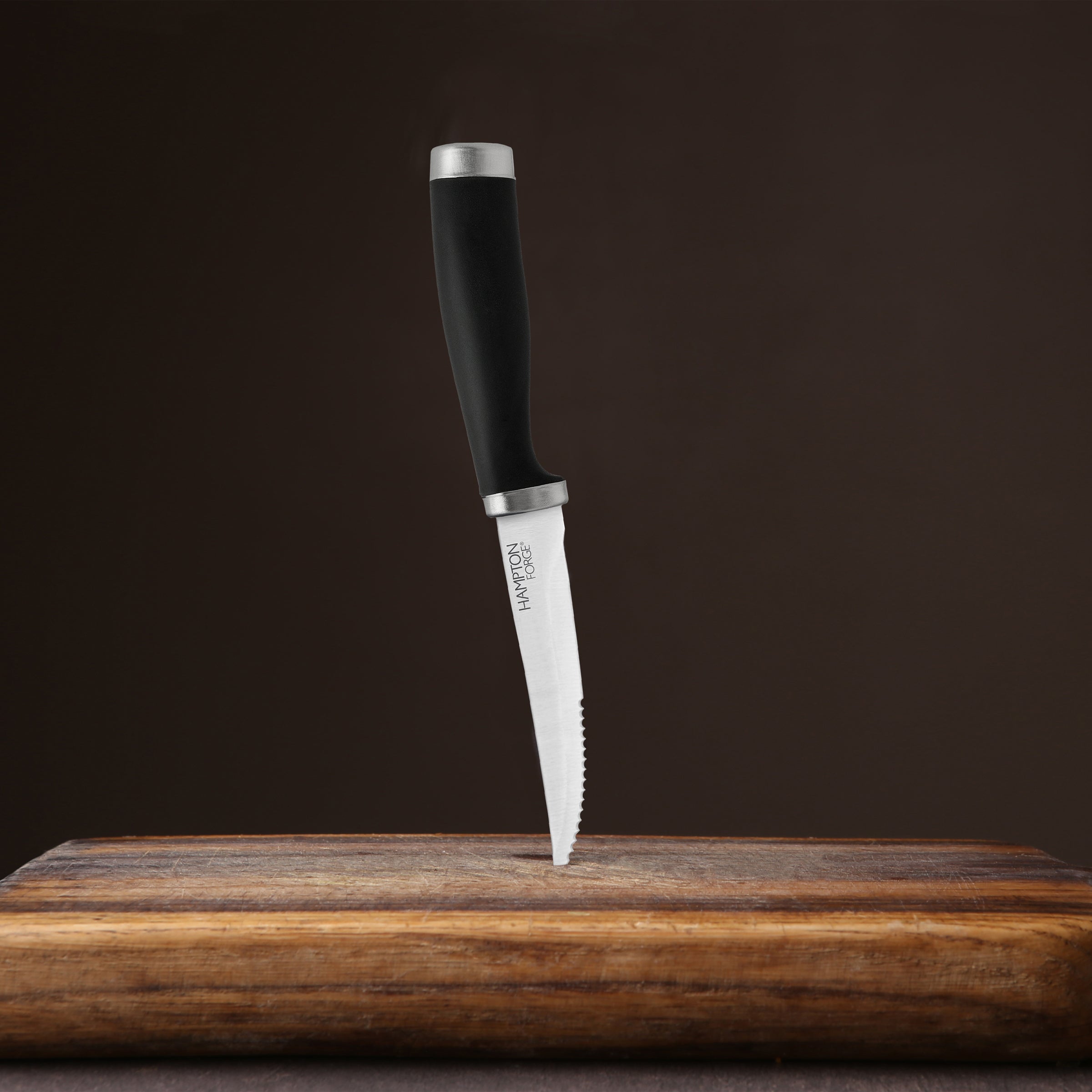 Epicure Black Steak Knives Set of 4