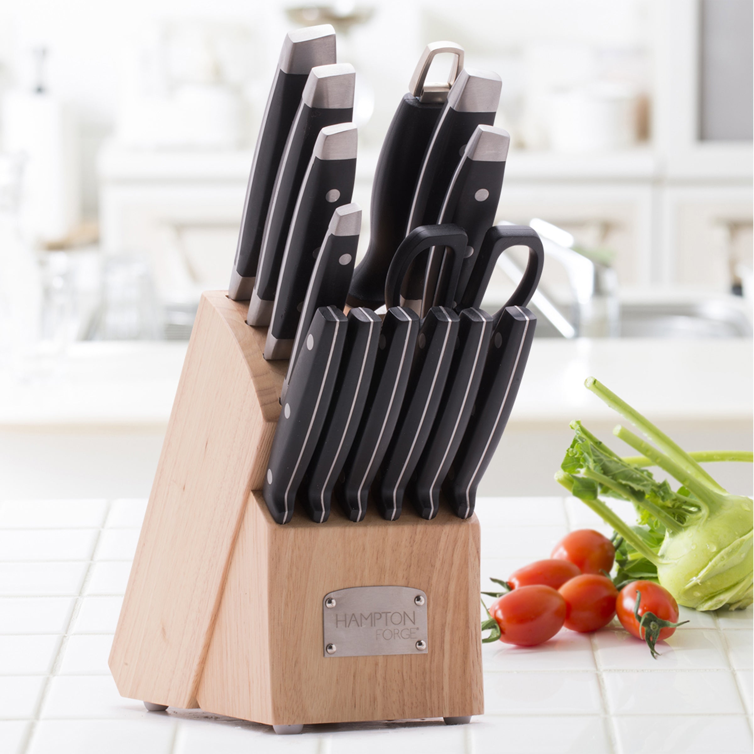 Continental 15 Piece Cutlery Block Set