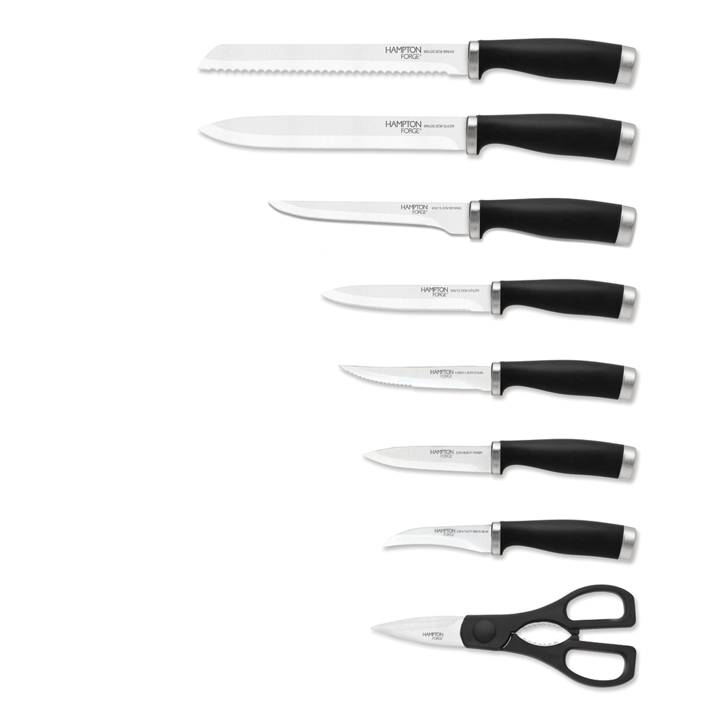 Epicure Black 15 Piece Cutlery Set