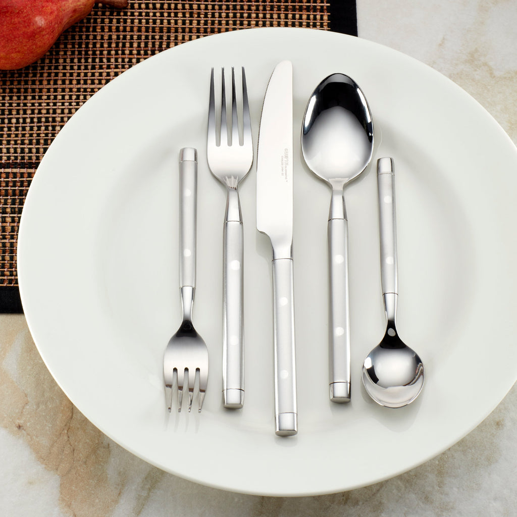 Shangrila Frosted 20 Piece Flatware Set