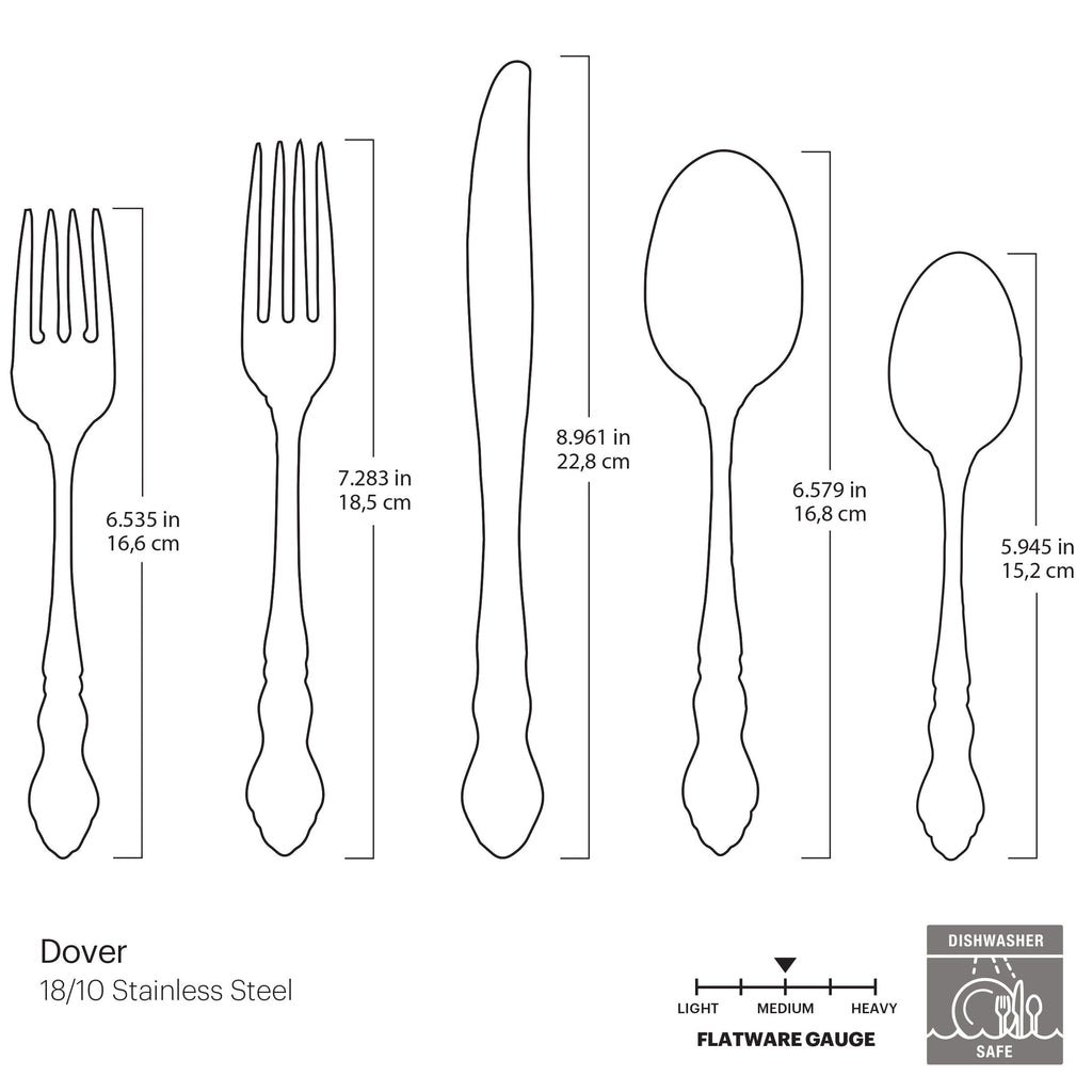 Dover 20 Piece Flatware Set