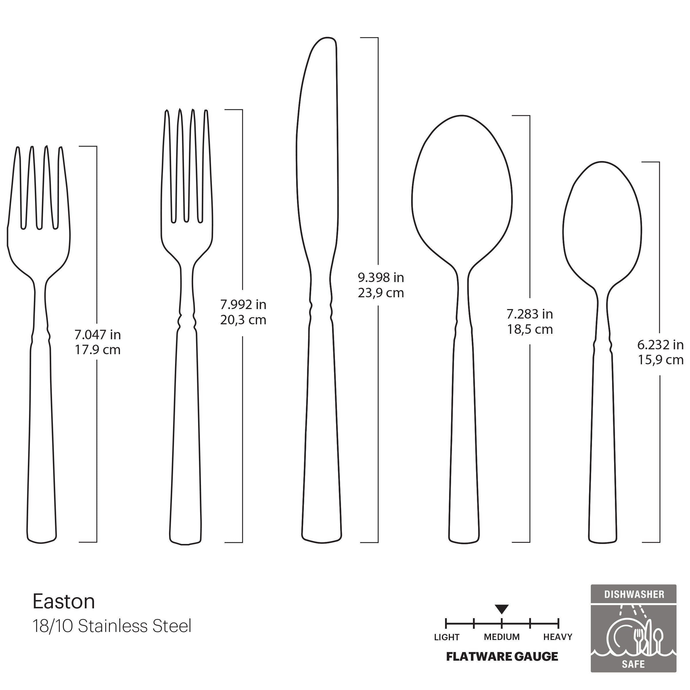 Easton 5 Piece Place Setting