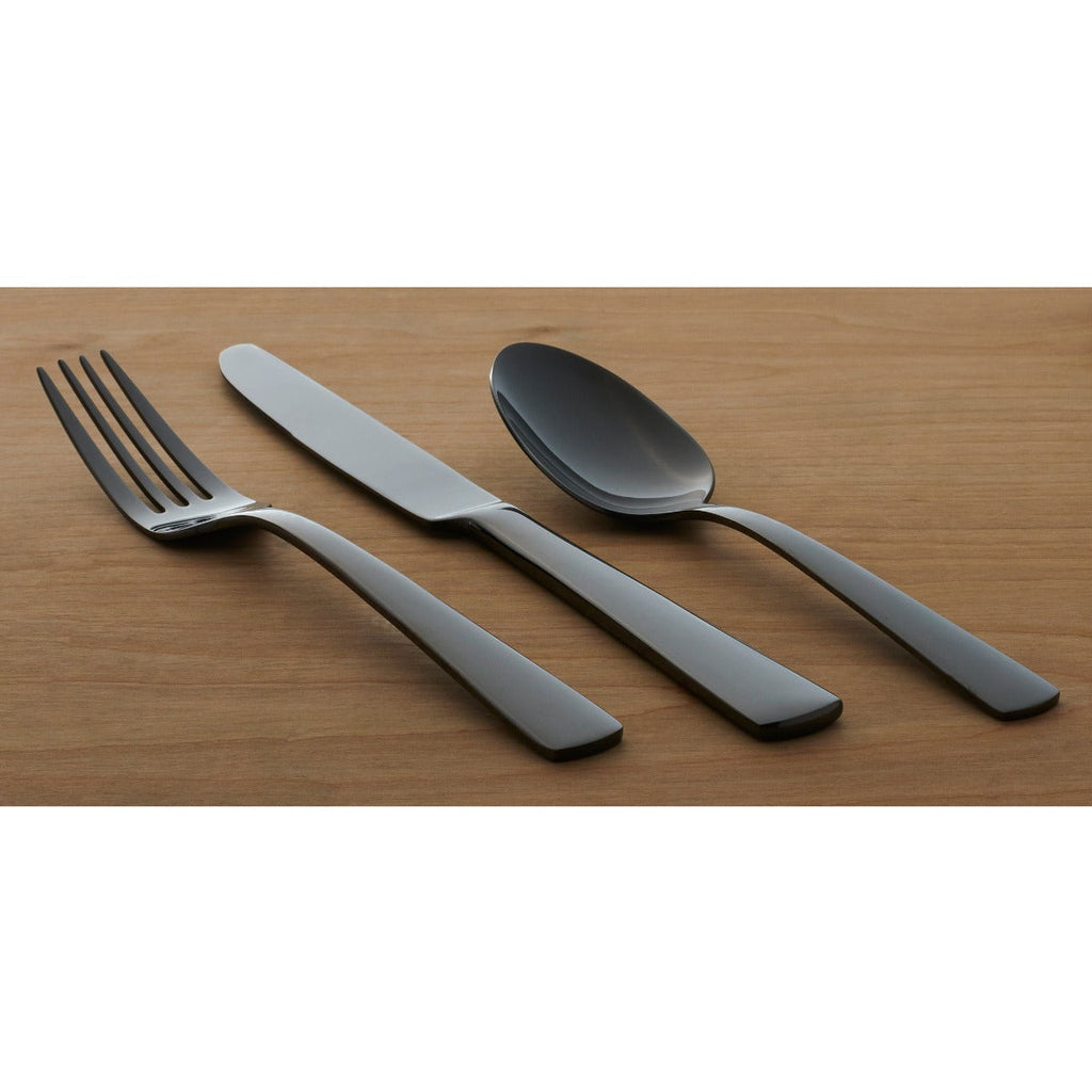 Aptitude Midnight Mirror 23 Piece Flatware Set