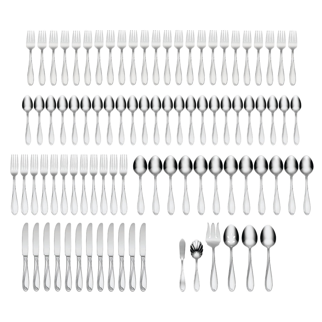 Cresta 90 Piece Flatware Set