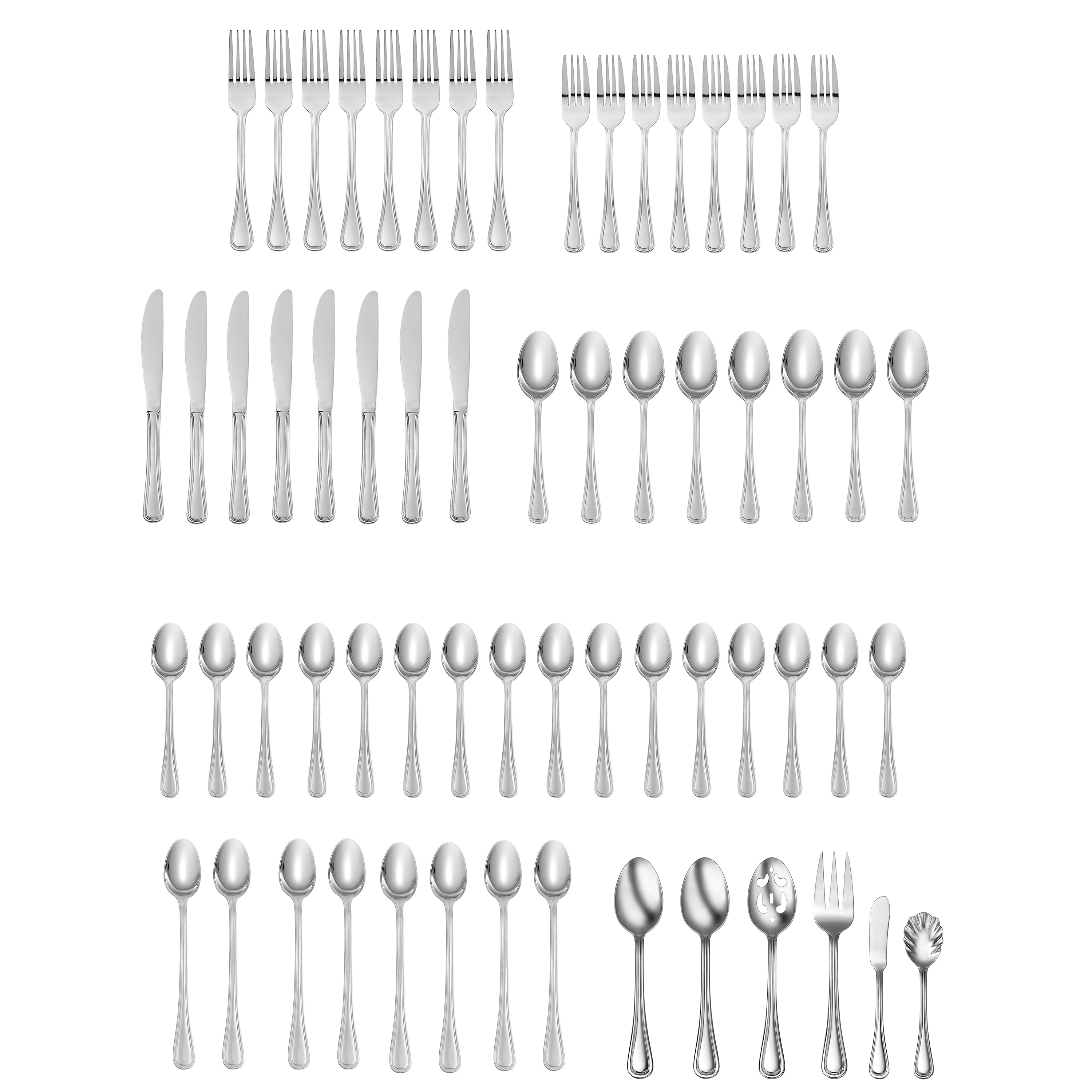 Tress 62 Piece Flatware Set