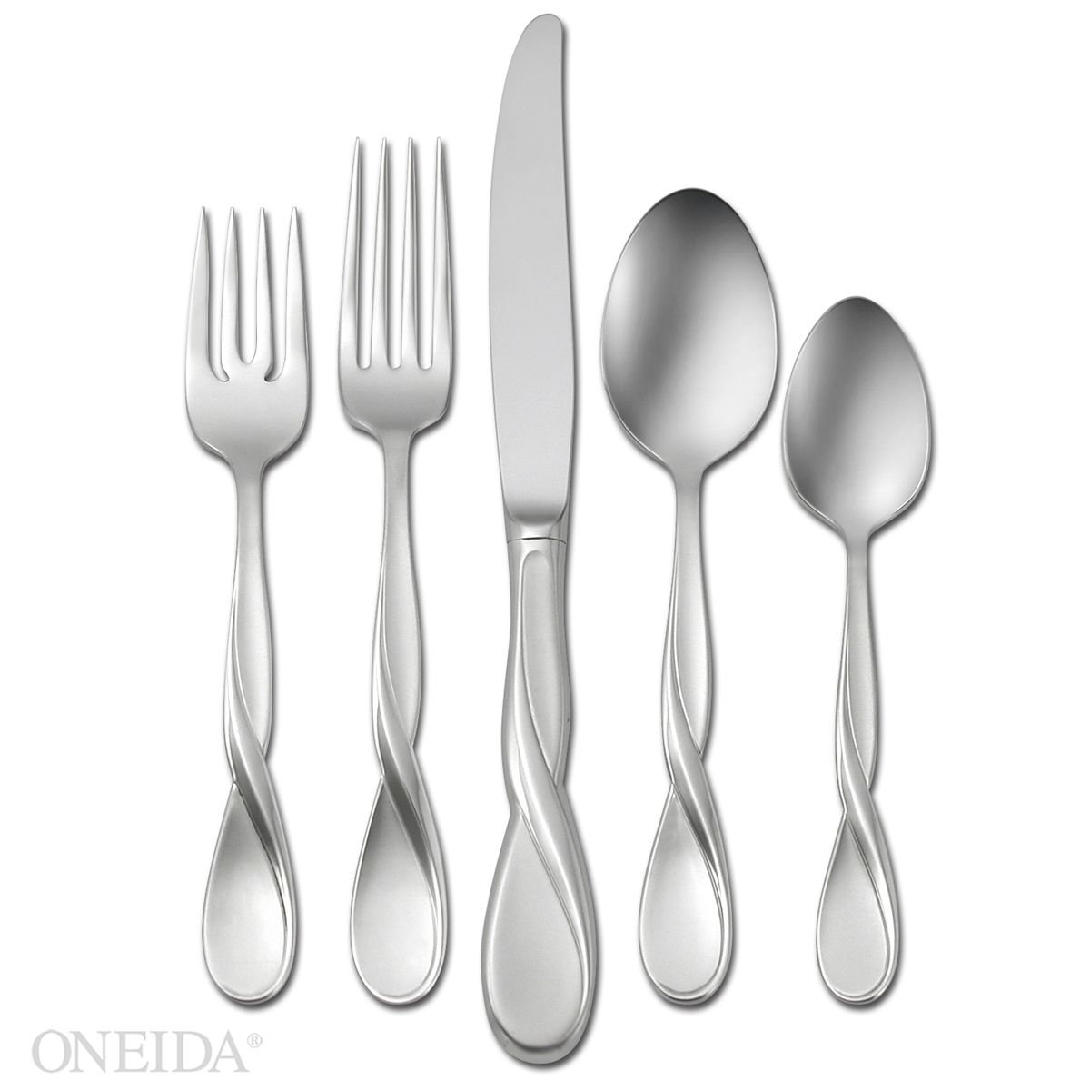 Aquarius Satin 5 Piece Place Setting