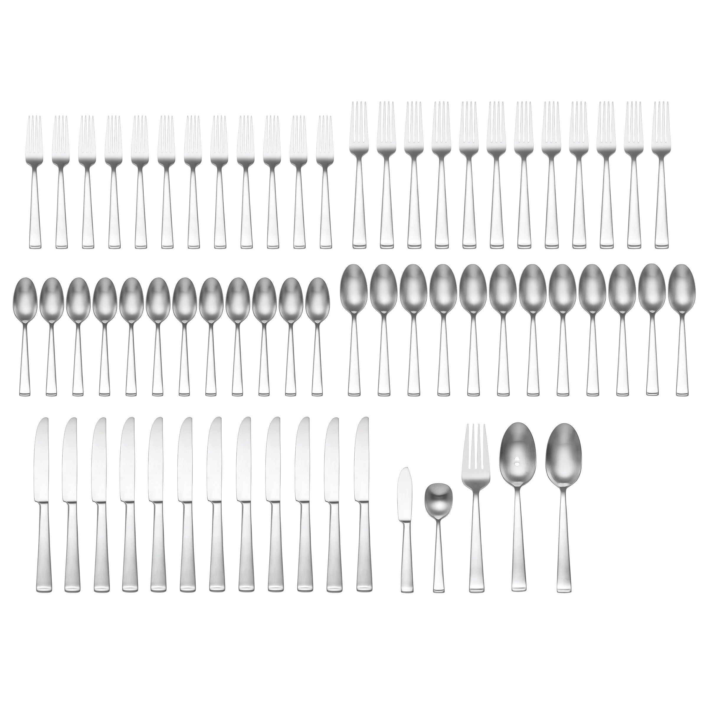 Lewin Satin 65 Piece Flatware Set